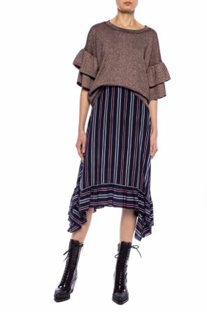 Glittered ruffled sweater, zdjęcie 2 Glittered ruffled sweater od Michael Kors